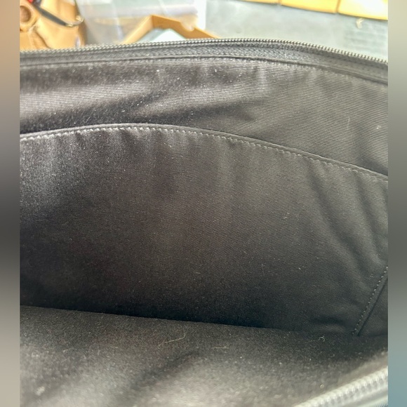 Genuine Coach Black Leather MacBook Sleeve - Picture 4 of 6